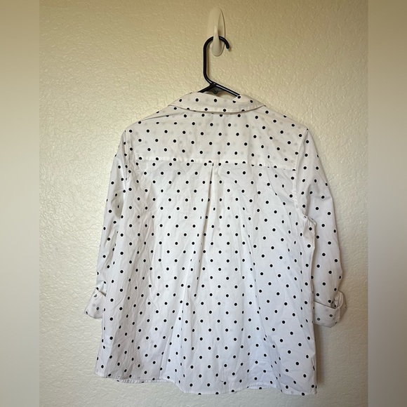 Craft & Barrow woman’s polka dot blouse - Picture 3 of 6